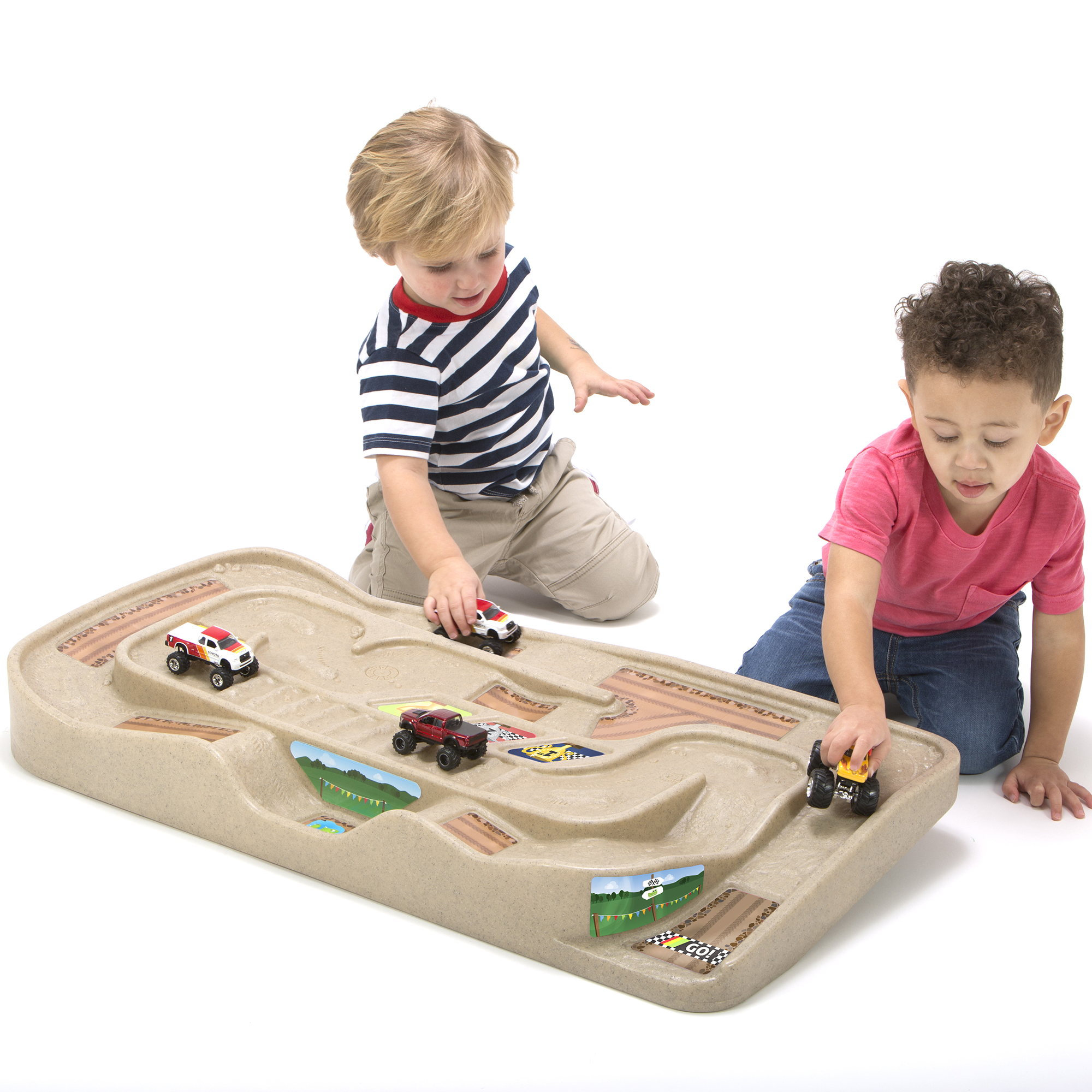 SImplay3 carry & Go Race track and train track table for toddlers by simplay3