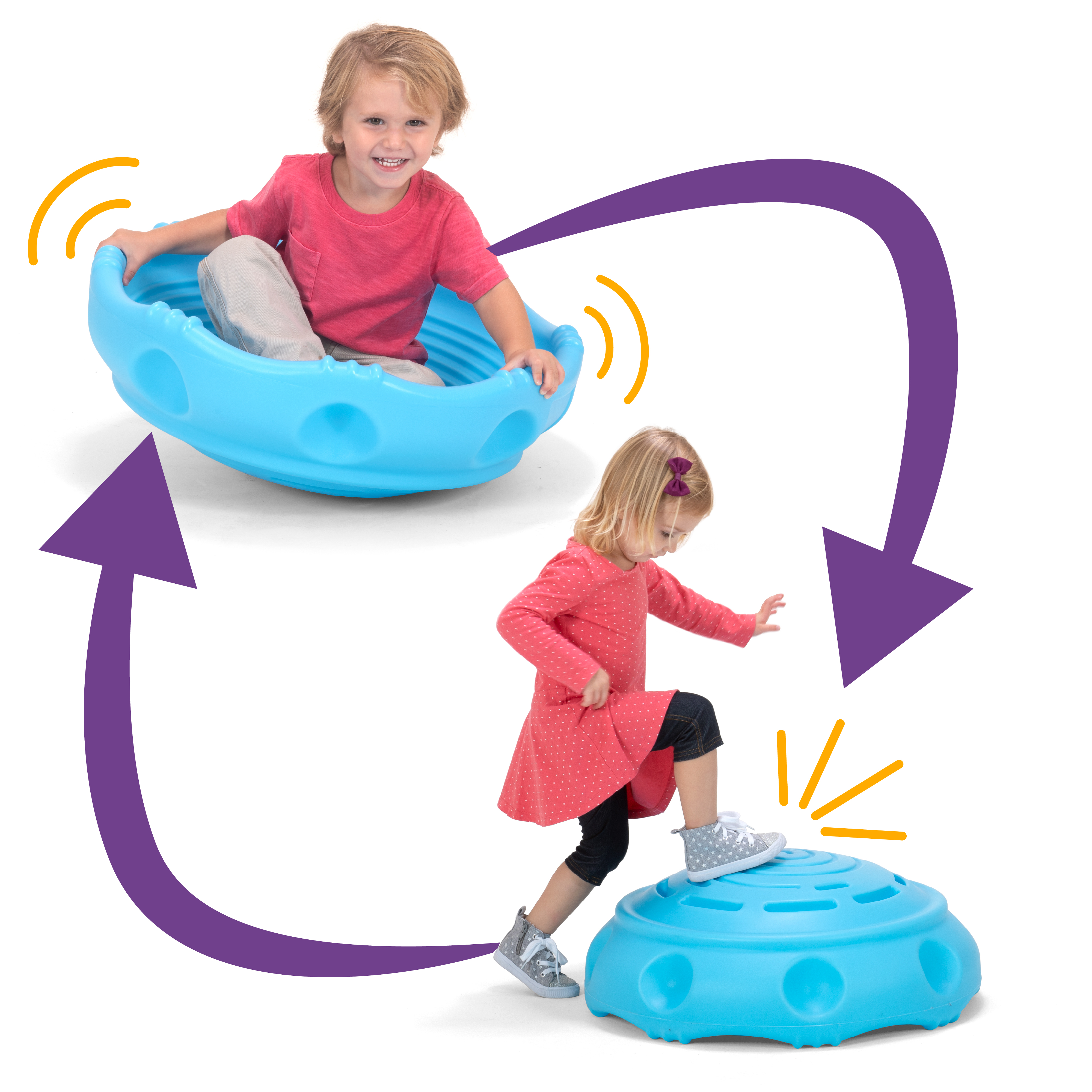 Rock Around Wobble Disk sensory seat by simplay3