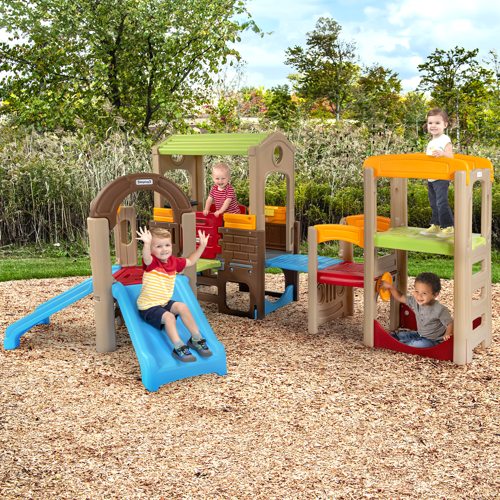 Young Explorers Modular Play System, playset, playground for kids, outdoor playset. made in the usa