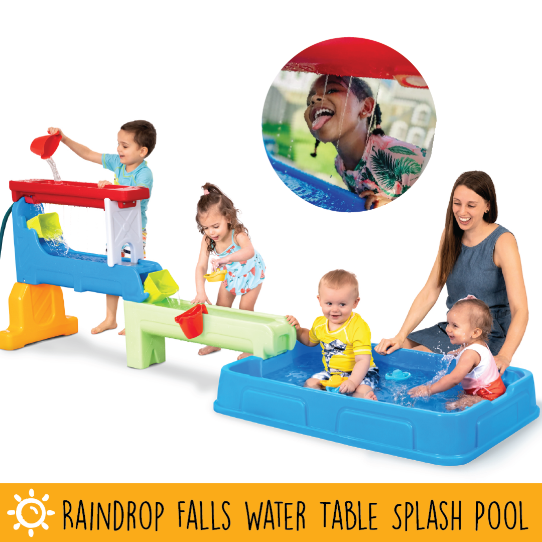 Simplay3 Raindrop Falls Water Table Splash Pool