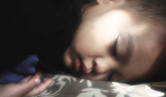 Child sleeping soundly