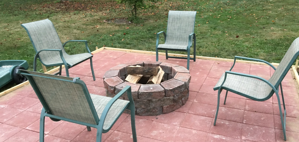 Enjoy your DIY fire pit