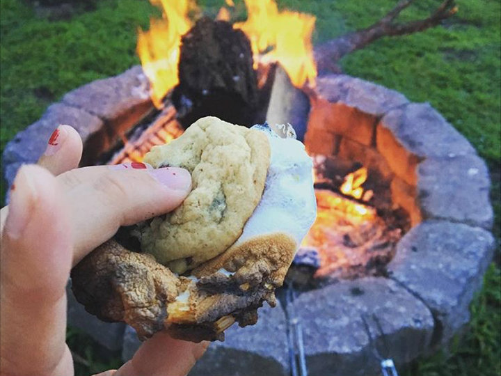 fireside s'more