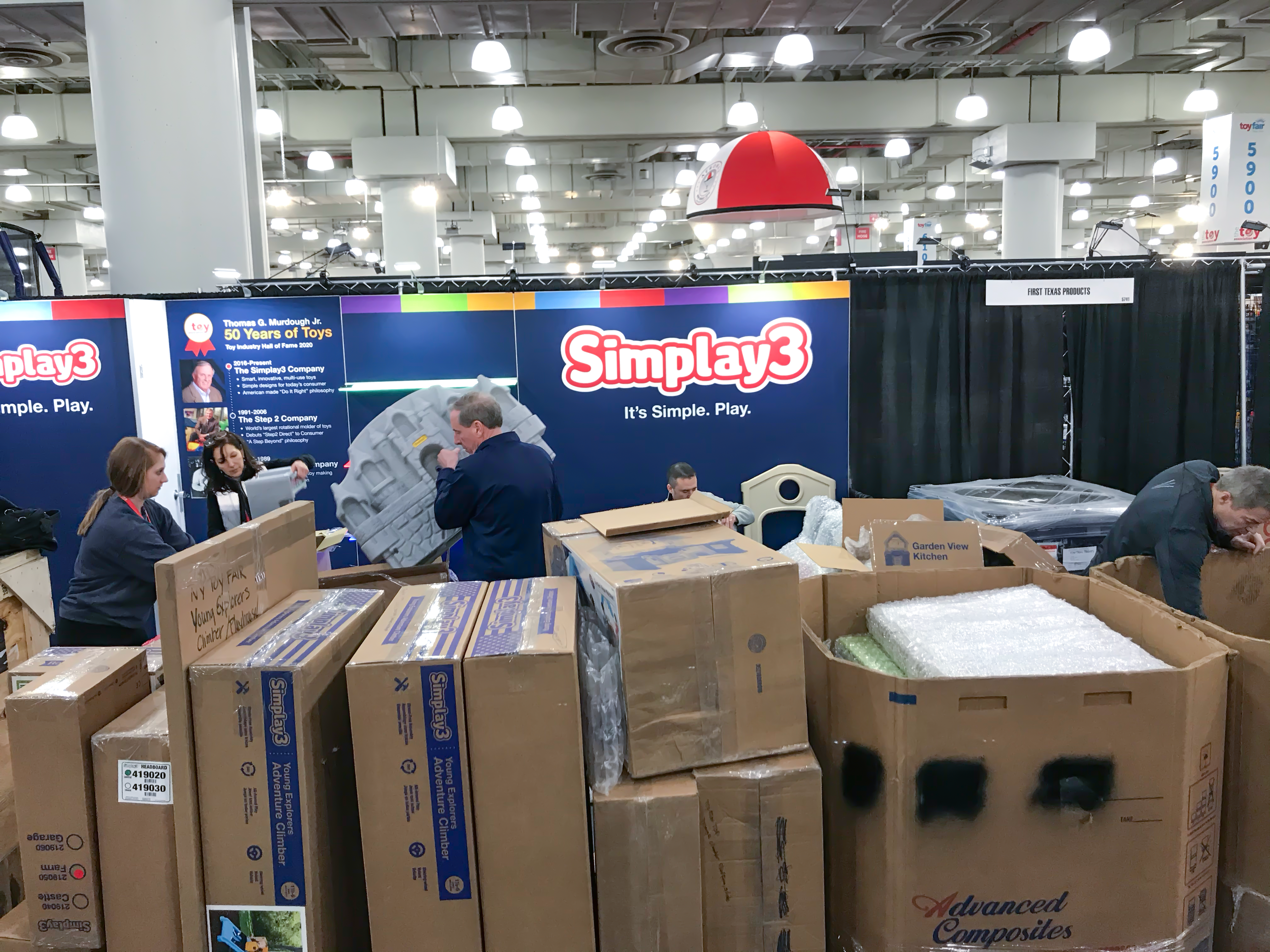 Toy Fair 2020 Set Up Day