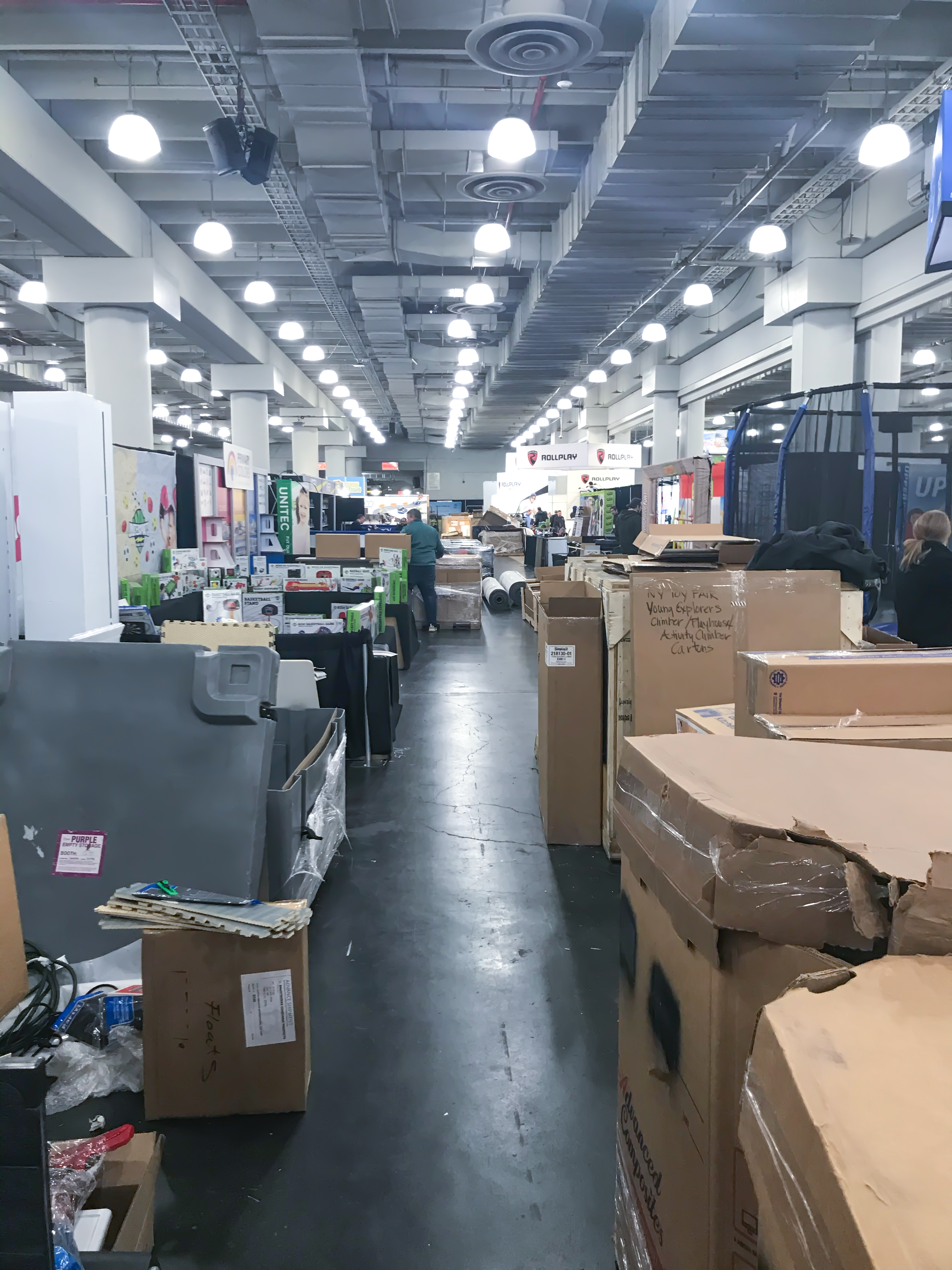 Toy Fair 2020 Set Up Day