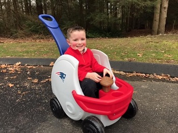 LIttlest New England Patriots Fan