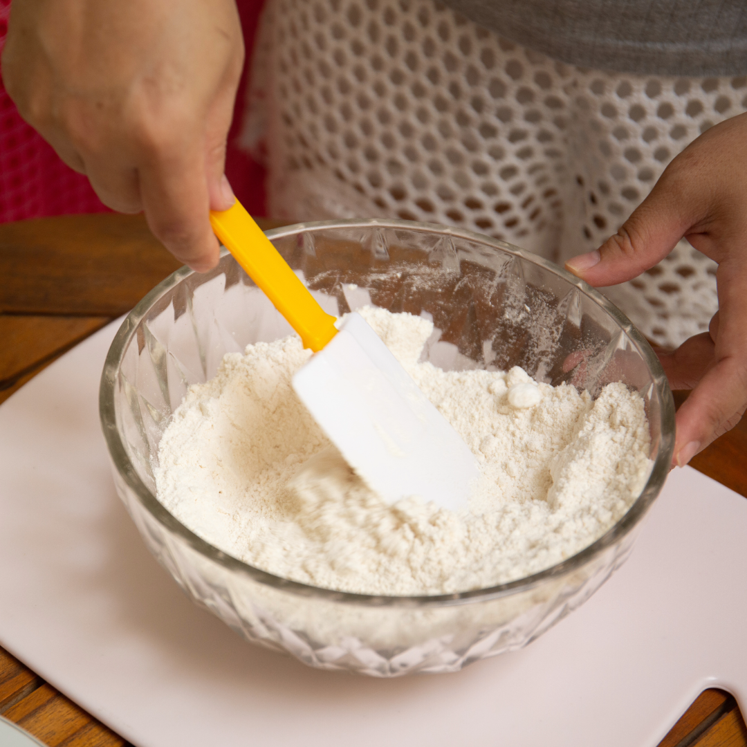 Moon dough sensory material diy - diy taste safe materials